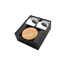 Load image into Gallery viewer, Carmel Vee Mug & Saucer Set