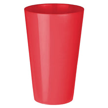 Load image into Gallery viewer, red strong custom printed promotional plastic mugs