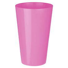 Load image into Gallery viewer, pink strong custom printed promotional plastic mugs