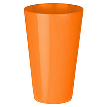 Load image into Gallery viewer, orange strong custom printed promotional plastic mugs