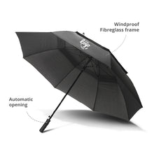 Load image into Gallery viewer, Custom Printed Swiss Peak Tornado 76cm Storm Umbrella with Logo