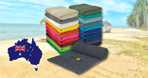 Order Custom Beach Towels in Bulk Across Australia