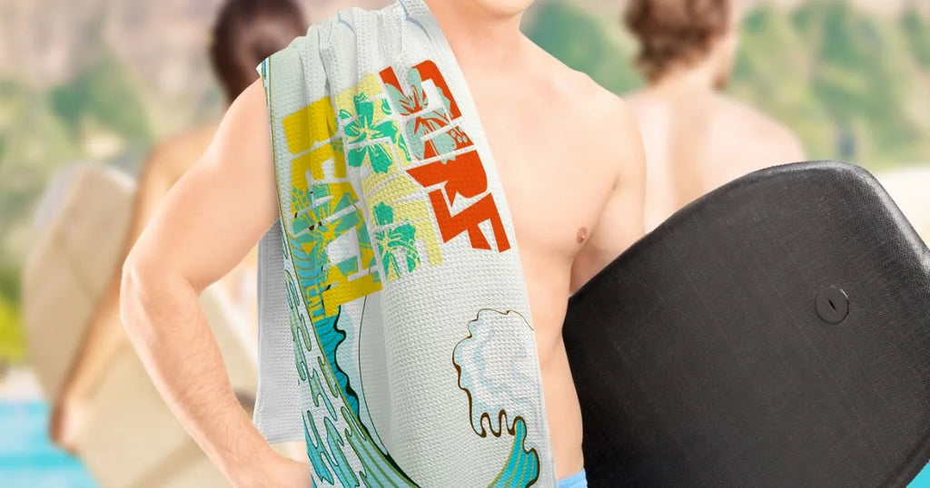 Towels with Logo Print for Events, Gyms & Beach Days