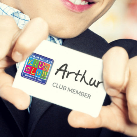 Custom Printed Resin Coated Labels 30mm - Square with Logo