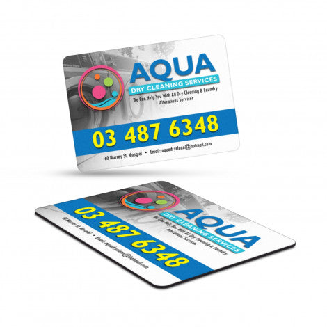 Custom Printed Fridge Magnet 70 x 50mm - Rectangle with Logo