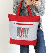 Load image into Gallery viewer, Custom Printed Capella Tote Bags with Logo
