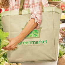 Load image into Gallery viewer, Custom Printed Market Tote Bags with Logo
