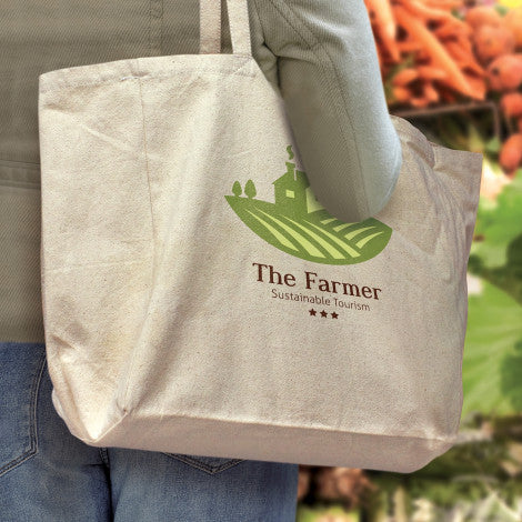 Custom Printed Galleria Cotton Tote Bags with Logo