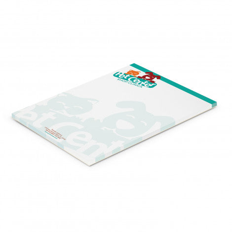 Custom Printed A5 Note Pad - 50 Leaves with Logo