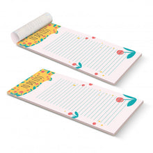 Load image into Gallery viewer, Custom Printed DLE Vertical Note Pad - 50 Leaves with Logo
