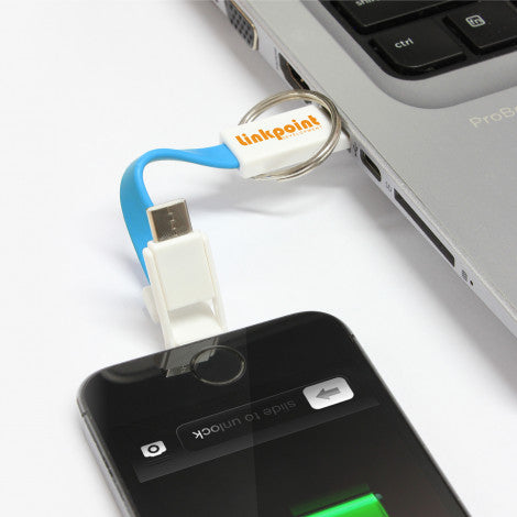 Custom Printed Electron 3-in-1 Charging Cable with Logo