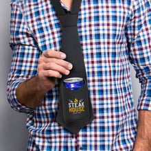 Load image into Gallery viewer, Custom Printed Beverage Tie with Logo
