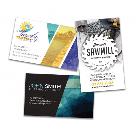 Custom Printed Full Colour Business Cards with Logo