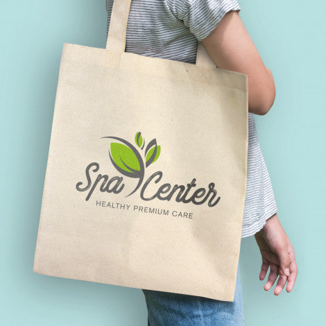 Custom Printed Viva Natural Look Tote Bags with Logo