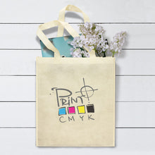 Load image into Gallery viewer, Custom Printed Avanti Natural Look Tote Bags with Logo
