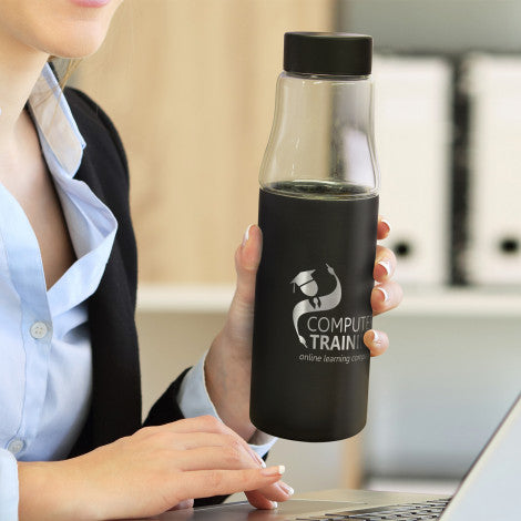 Custom Printed Hybrid Leakproof Glass Vacuum Bottle with Logo