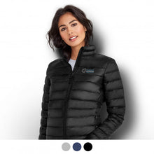 Load image into Gallery viewer, SOLS Wilson Womens Puffer Jacket
