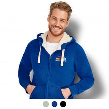 Load image into Gallery viewer, SOLS Sherpa Unisex Zipped Sweatshirt
