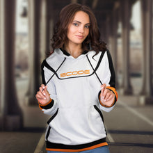 Load image into Gallery viewer, Custom Printed Womens Sports Hoodie with Logo
