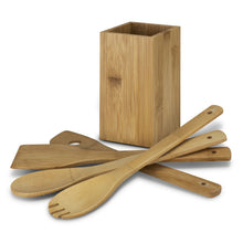 Load image into Gallery viewer, Bamboo Kitchen Utensils
