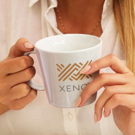 Custom Printed Kona Coffee Mug with Logo