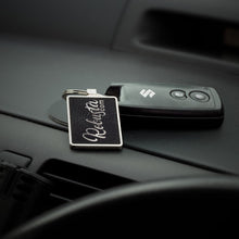 Load image into Gallery viewer, Custom Printed Capulet Key Ring - Rectangle with Logo
