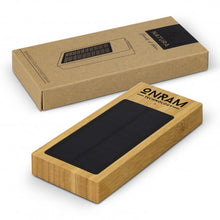 Load image into Gallery viewer, Bamboo Solar Power Bank AUS
