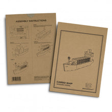 Load image into Gallery viewer, BRANDCRAFT Cargo Ship Wooden Model
