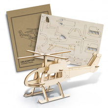 Load image into Gallery viewer, Custom Printed BRANDCRAFT Helicopter Wooden Model with Logo

