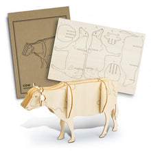 Load image into Gallery viewer, Custom Printed BRANDCRAFT Cow Wooden Model with Logo
