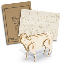 Load image into Gallery viewer, Custom Printed BRANDCRAFT Sheep Wooden Model with Logo
