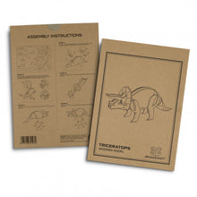 Load image into Gallery viewer, BRANDCRAFT Triceratops Wooden Model
