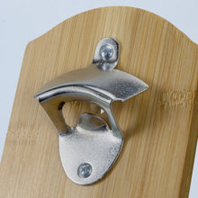 Load image into Gallery viewer, NATURA Bamboo Wall Mounted Bottle Opener
