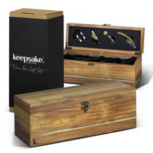 Load image into Gallery viewer, Keepsake Wine Box Gift Set
