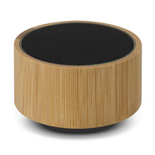 Load image into Gallery viewer, Bamboo Bluetooth Speaker - Black
