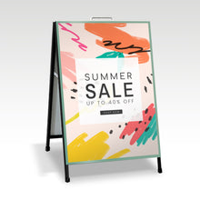 Load image into Gallery viewer, Custom printed promotional 600x900 Metal A-Frame 
