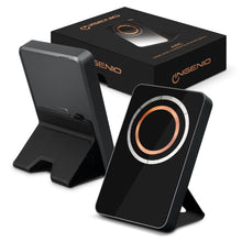 Load image into Gallery viewer, Custom printed INGENIO Arc Wireless Charging Power Bank with logo
