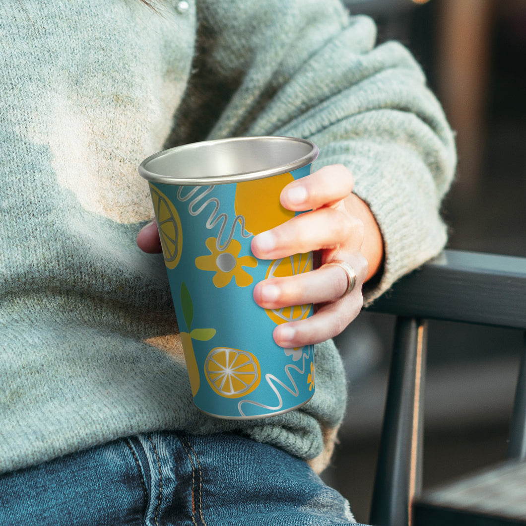 Custom printed Burano Colour Changing Cup with logo