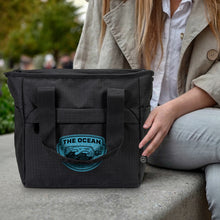 Load image into Gallery viewer, Custom printed corporate gifts Oceana Recycled Cooler Bag 
