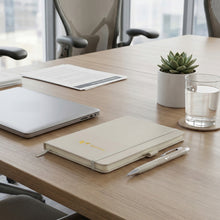 Load image into Gallery viewer, Custom printed promotional Harvard Notebook and Pen Gift Set 
