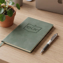 Load image into Gallery viewer, Custom printed promotional Genoa Notebook and Pen Gift Set 
