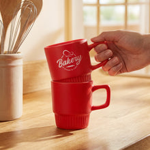 Load image into Gallery viewer, Custom printed promotional Barista Stackable Coffee Mug
