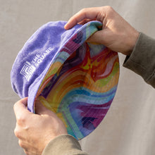Load image into Gallery viewer, Custom printed promotional Custom Reversible Twill/Terry Bucket Hat
