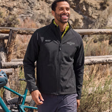 Load image into Gallery viewer, Custom printed promotional Swiss Peak Urban Unisex Softshell Jacket
