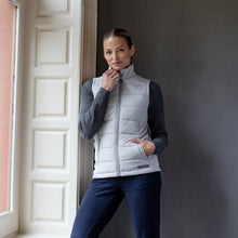 Load image into Gallery viewer, Custom printed promotional Cutter &amp; Buck Evoke Womens Hybrid Vest
