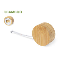 Load image into Gallery viewer, Custom Printed TAPE MEASURE AND BOTTLE OPENER 1 METRE CASE MADE FROM BAMBOO SITONG with Logo
