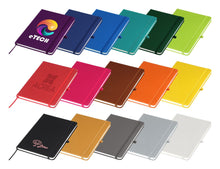 Load image into Gallery viewer, Custom printed promotional Carnival Pro A5 Notebook
