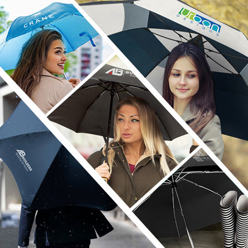 Custom Printed Umbrellas Kiss Promotions