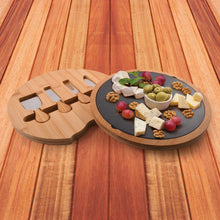 Load image into Gallery viewer, Gala Bamboo Slate Cheese Board
