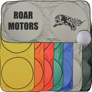 Wholesale custom printed Solar Car Sun Shade with your logo